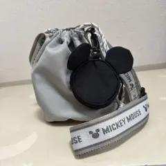 Mickey Mouse ショルダーバック グレー