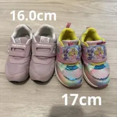 まとめ売り ピンク ニューバランス996 プリキュア スニーカーのサムネイル