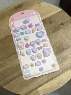 【正規品】コットンパフィーシール　ハローキティ　おすそ分け