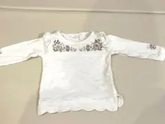【美品】mamaraku 長袖Tシャツ 80cm