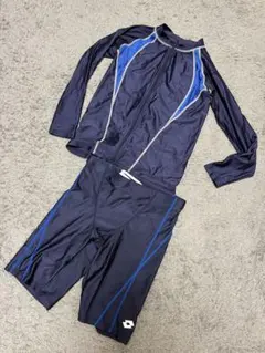 キッズ　ラッシュガード　水着2点セット