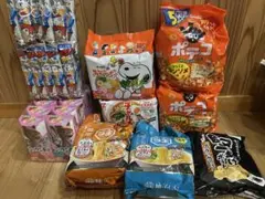 チャルメラ ラ王 お菓子 チョコ うまい棒 ポテコ インスタントラーメン 詰合せ