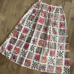 dosa ドーサ アフリカンワックスプリント スカート 美品 - メルカリ