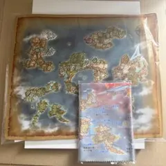ドラクエ　冒険の世界地図ポスター 新品未使用】ドラクエ25周年 ドラクエ1、2、3 セット特典 世界地図