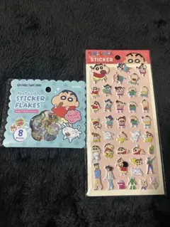 クレヨンしんちゃん シール 2種セット　Seria