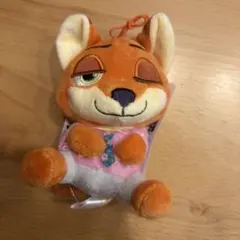 ディズニー ズートピア ニック ぬいぐるみマスコット　キーホルダーのサムネイル