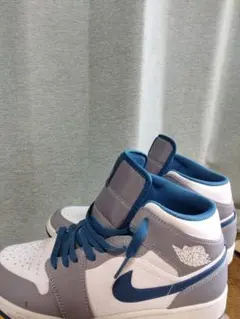 Nike Air Jordan 1 グレー/ブルー ハイカット