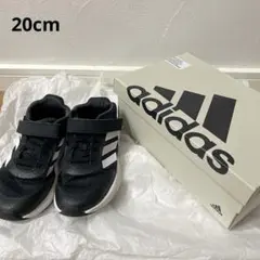 【adidas】スニーカー　キッズ　20 アディダス　黒　スポーツ