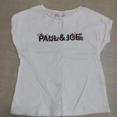PAUL & JOE 花と猫刺繍 Tシャツ