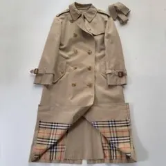 【着丈110 】バーバリーズ トレンチコート ノバチェック 9AB2　ベージュ