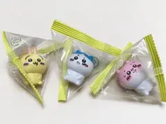 치이카와 インテリアミニフィギュア 2 우사기 하치와레 3点