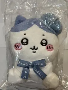 ちいかわ　東京みやげ　お座りぬいぐるみ　ハチワレ