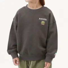 デビロック モスバーガーコラボ キッズ トレーナー スミクロ 120