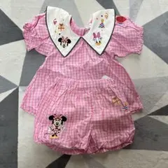 新品 ディズニー ミニー セットアップ 120 バースデイ