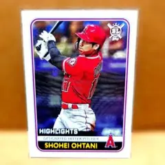 大谷翔平/2020年/日本人初のMLBサイクル達成カード