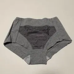 T.S.L ショーツ レース付き グレー　Lサイズ