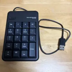 ELECOM 有線テンキー TK-TCM011 BK