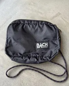 アニエスベー  バッハ コラボサコッシュ アニエスベー×バッハagnes b.×BACH 2WAYサコッシュ 黒 (K-119888)
