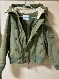 BEAMS BOY モッズショートコート ジャケット カーキ y2k