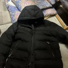 THE SHOP TK フード付きダウンジャケット XL ブラック