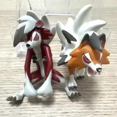 ポケモン　モンコレ ルガルガン たそがれのすがた　まよなかのすがた