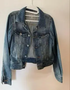 デニムジャケット　Gジャン　デニム　レディース