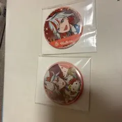 フラガリアメモリーズ ハルリット 缶バッジ 2点セット
