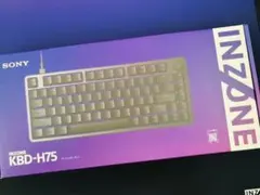 （未使用）SONY INZONE KBD-H75 ゲーミングキーボードのサムネイル