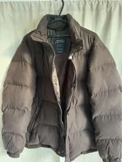 ユニクロ　プレミアムダウンジャケット　ブラウン　茶色　XL