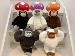 【新品】ウホウホゴリくん きのこ 全3種セット パンプアップもういっちょ