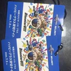 USJ 25周年 ハッピー・プラス貸切ナイト クレデンシャル 2枚のサムネイル