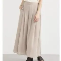 【美品】アースミュージックアンドエコロジー　スカーチョ　ベージュ