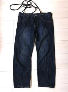 niko and ... サスペンダー付きデニムパンツ