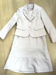 SUCRE ライトピンク ツイードスーツ 13号　セットアップ　ワンピース