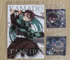 鬼滅の刃　ポストカード・シール・定規セット