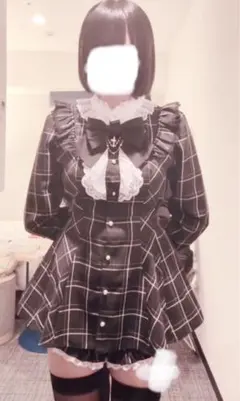 【 Secret Honey 】アクセサリーリボンレースフリルセットアップ