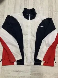 Nike ナイロンジャケット ネイビー/ホワイト/レッド