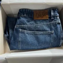 Louis Vuitton デニムパンツ モノグラム　サイズ34