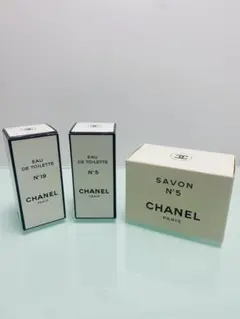 CHANEL オードゥトワレット　香水 石けん 3個セット
