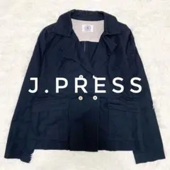 【J.PRESS】デニムライクダブルジャケット　ウール混　ap1718のサムネイル