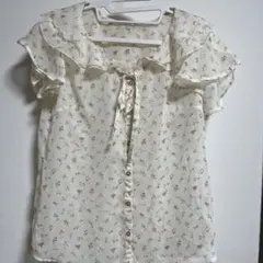 花柄シャツ　サイズフリーのサムネイル