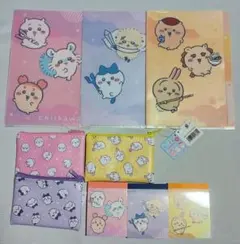 【Anchan様専用】ちいかわ　100均　クリアファイル　メモ帳　コインパース