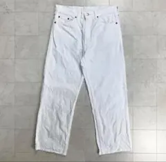 0*4様 最終値下げ❗️Levi's 501 ホワイト ストレートデニム