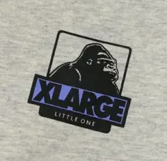 XLARGE KIDS ゴリラロゴ Tシャツ 140 グレー