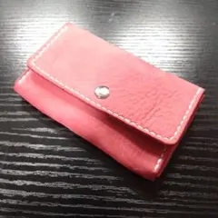 名刺入れ　カードケース　本革　レザー　ハンドメイド