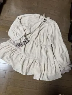 ナイスクラップ 袖ボリュームチュニックワンピース