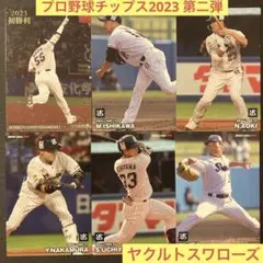 プロ野球チップス2023 第二弾　東京ヤクルトスワローズ　6枚