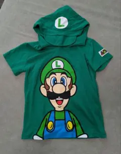 スーパーマリオ　ルイージ　なりきり　Tシャツ　size 110のサムネイル