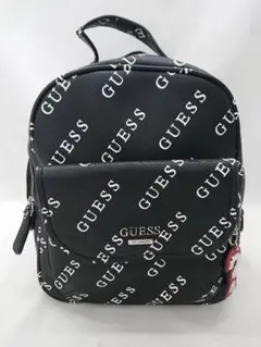 GUESS ゲス リュック サック バックパック 総柄 ロゴ ブラック 黒 ◼️のサムネイル