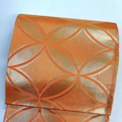 振袖帯　袋帯　金彩　七宝　鮫小紋　着物　025tz